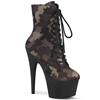 Pleaser - ADORE1020CM Plattformstiefel, Poledance Schuhe - Pole dance schuhe - Schwarz Product image